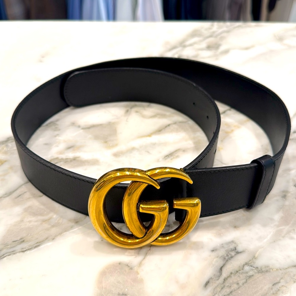 Gucci Marmont Wide Belt